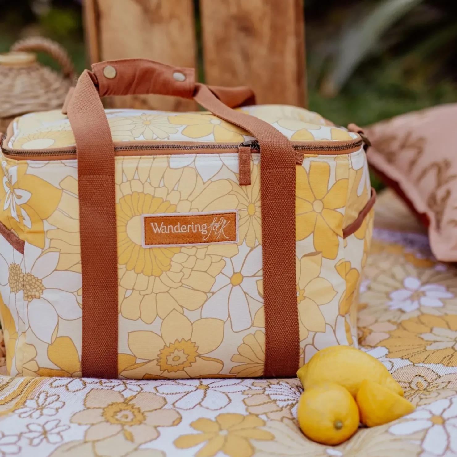 Hot Wandering Folk Lola Cooler Bag Mini - Honey