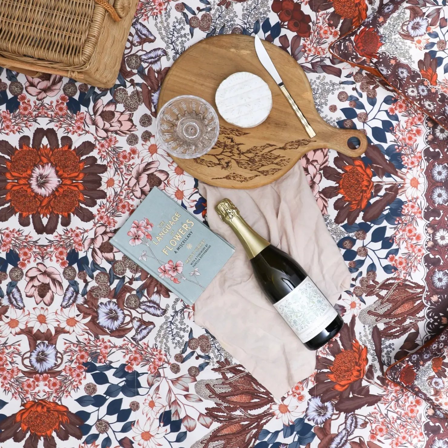 Best Wandering Folk Native Picnic Rug - Blossom