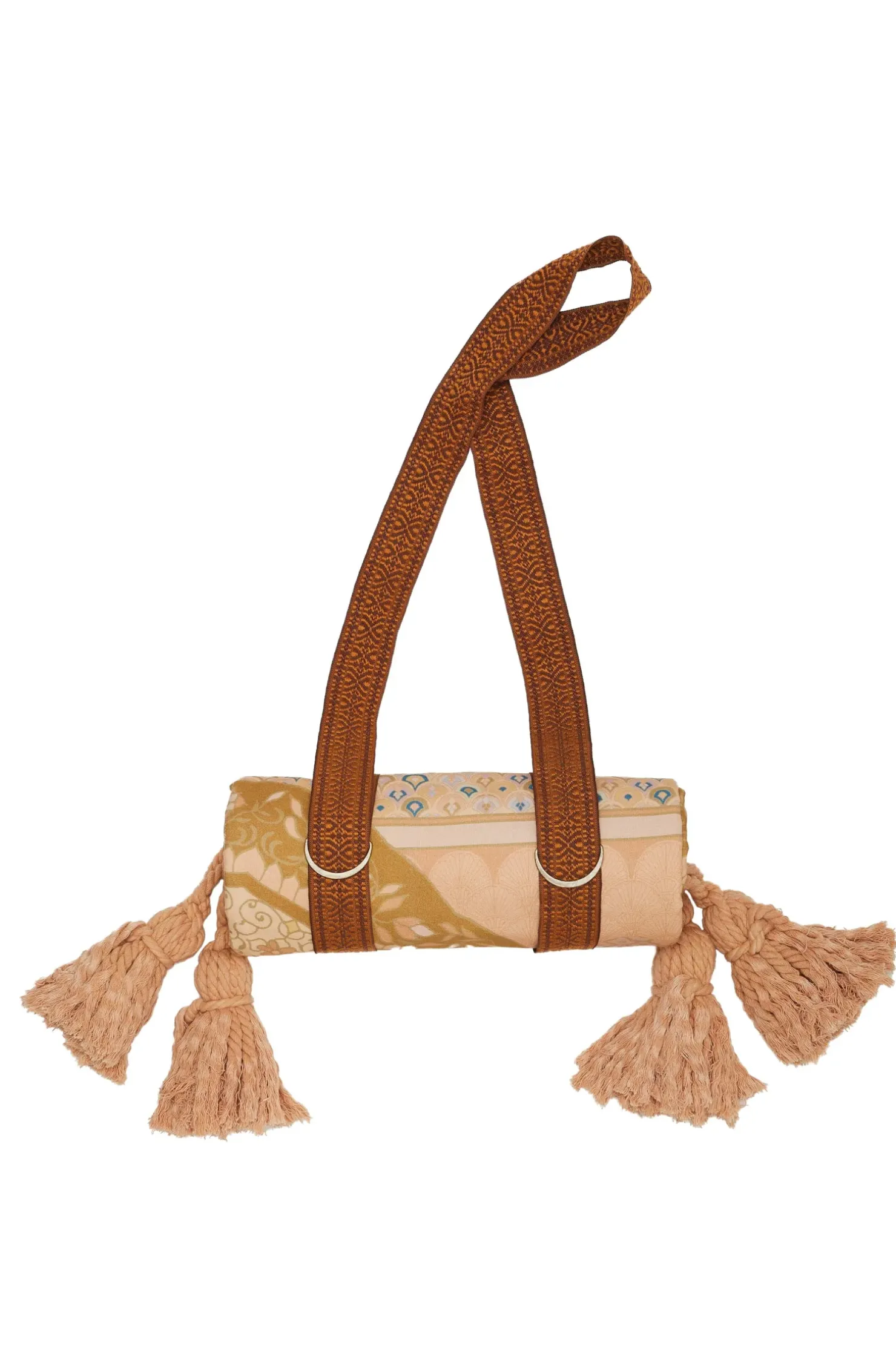 New Wandering Folk Picnic Rug - Wild Peach