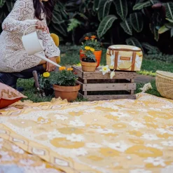 Fashion Wandering Folk Picnic Rug - Lola Honey