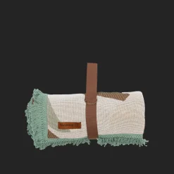 Sale Wandering Folk Woven Throw - Kaleid Mist