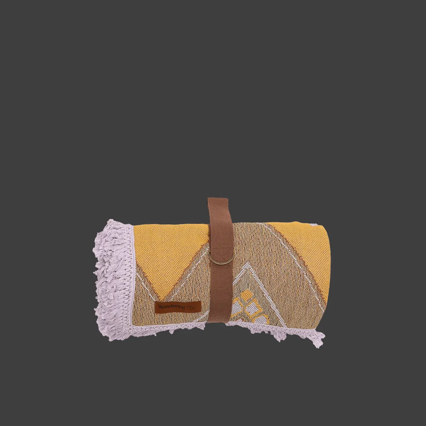 Hot Wandering Folk Woven Throw - Jagger Iris