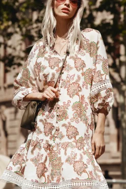 Sale Zoe Kratzmann Alight Dress - K'gari Cream