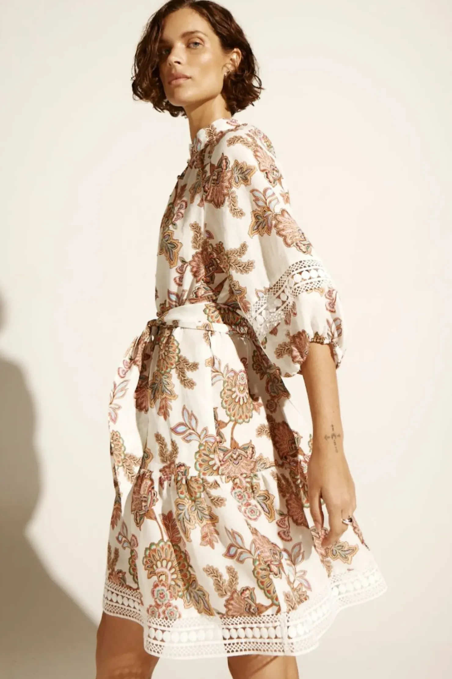 Sale Zoe Kratzmann Alight Dress - K'gari Cream