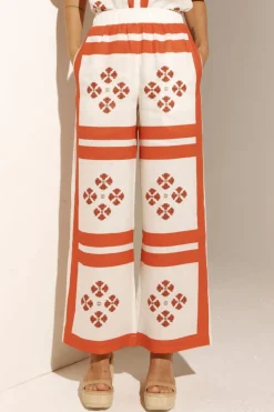 Hot Zoe Kratzmann Breeze Pant - Tamarillo Scarf