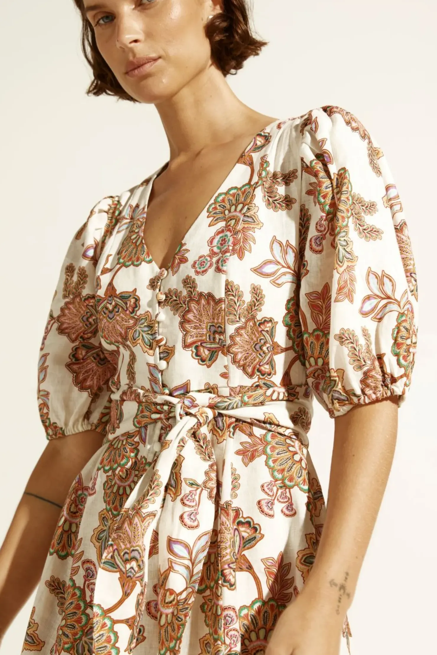 Sale Zoe Kratzmann Ebb Dress - K'gari Cream