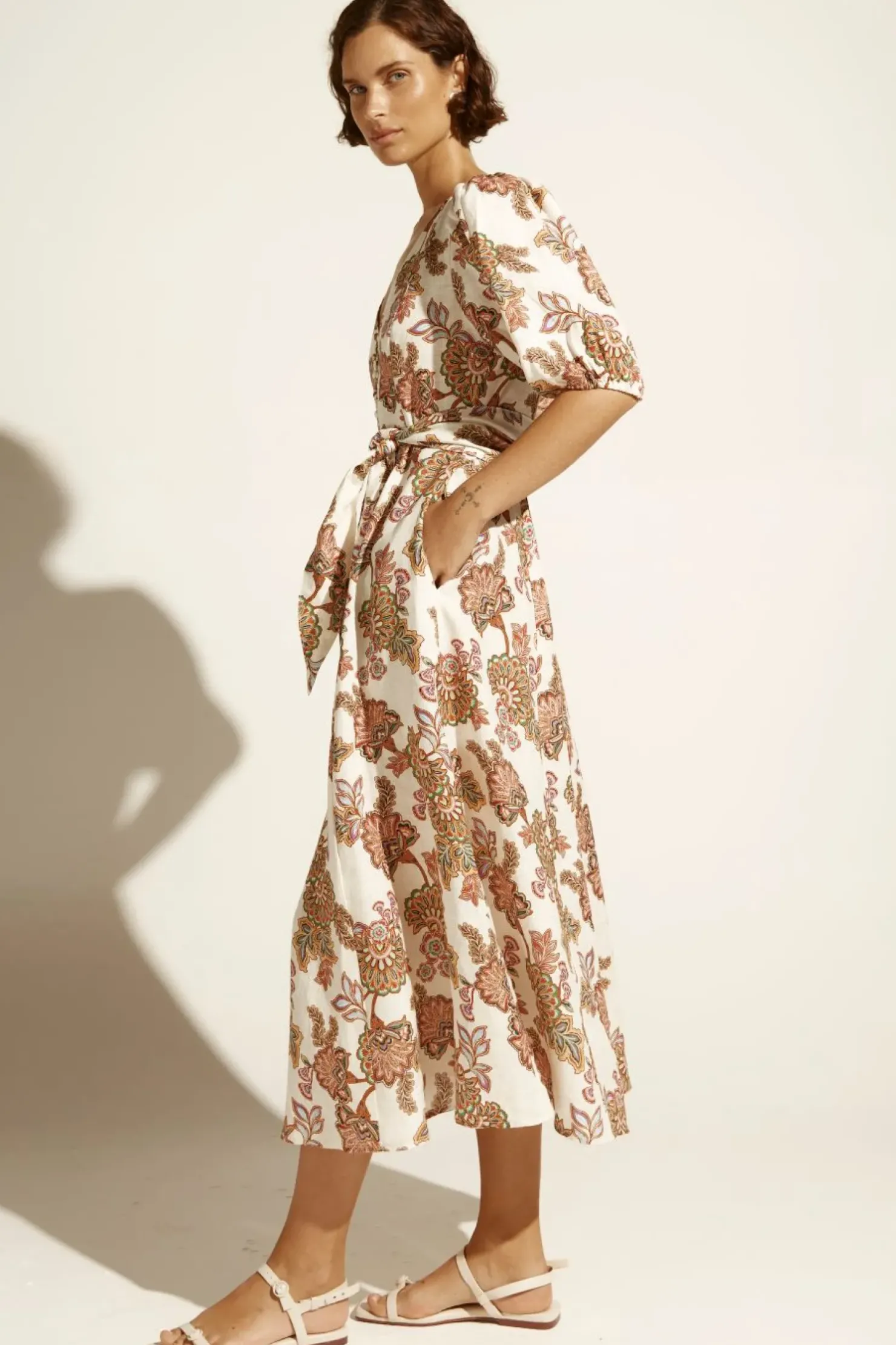 Sale Zoe Kratzmann Ebb Dress - K'gari Cream