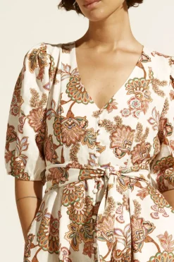 Sale Zoe Kratzmann Ebb Dress - K'gari Cream