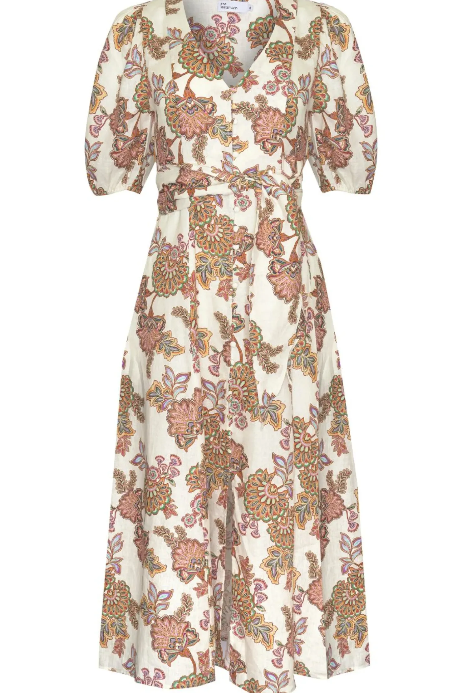 Sale Zoe Kratzmann Ebb Dress - K'gari Cream