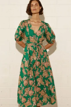 Hot Zoe Kratzmann Ebb Dress - K'gari Palm Green
