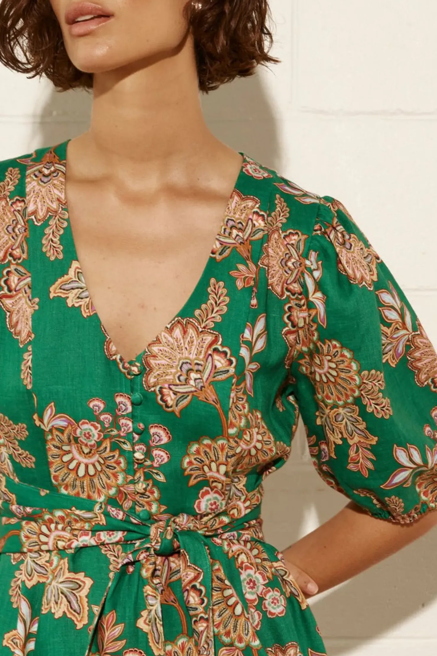 Hot Zoe Kratzmann Ebb Dress - K'gari Palm Green