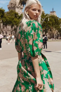 Hot Zoe Kratzmann Ebb Dress - K'gari Palm Green