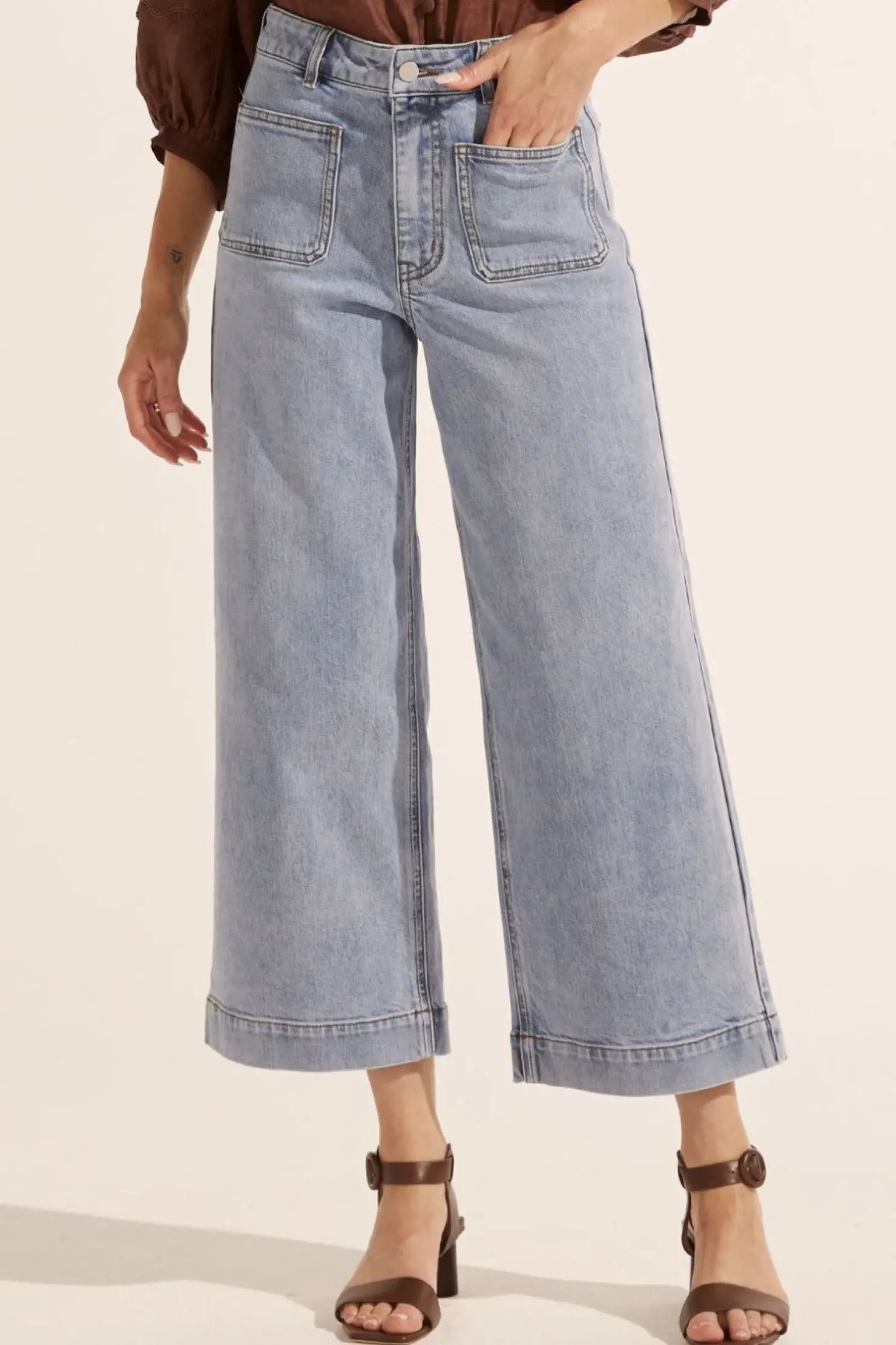 Sale Zoe Kratzmann Establish Jean - Washed Denim