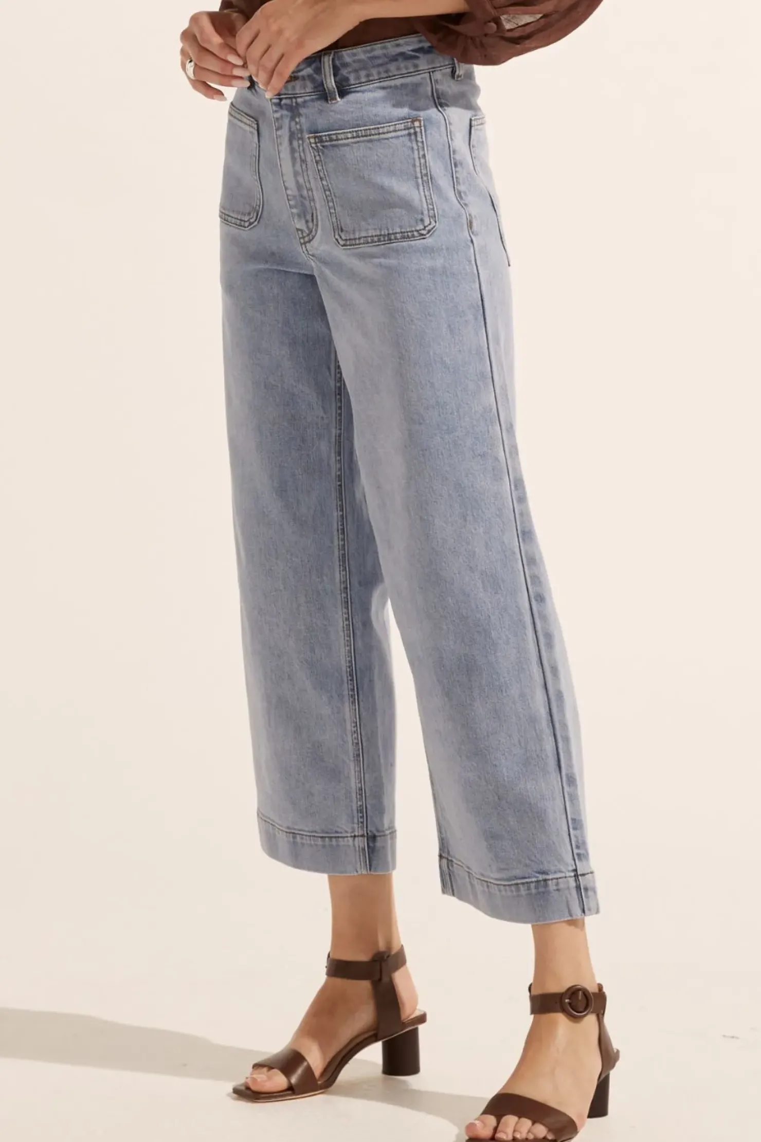 Sale Zoe Kratzmann Establish Jean - Washed Denim