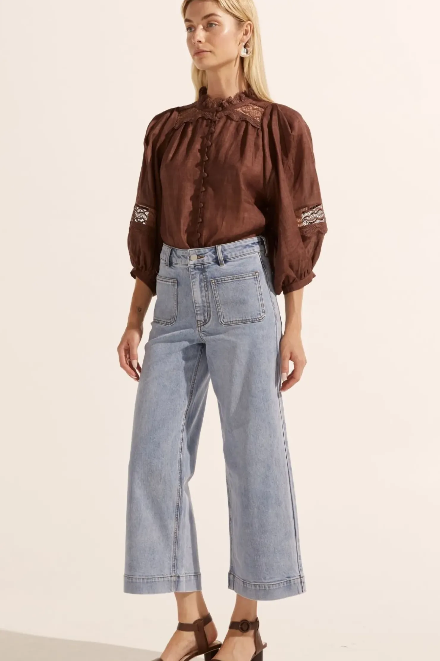 Sale Zoe Kratzmann Establish Jean - Washed Denim