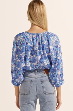 Online Zoe Kratzmann Imbue Top - Pacific Floral