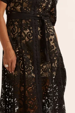 Sale Zoe Kratzmann Lyric Lace Dress - Black