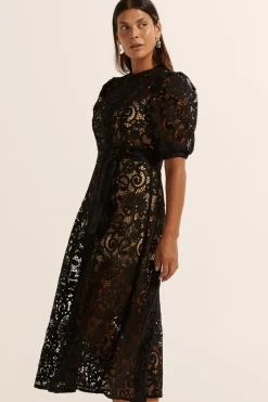 Sale Zoe Kratzmann Lyric Lace Dress - Black