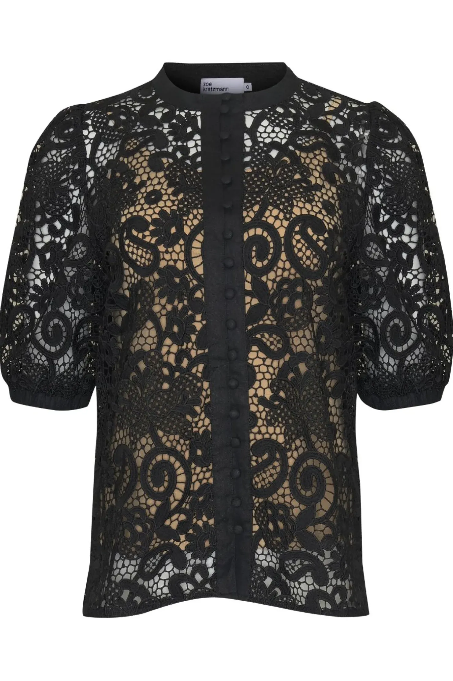 Discount Zoe Kratzmann Parade Lace Top - Black