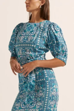 New Zoe Kratzmann Venture Dress - Sapphire Tile