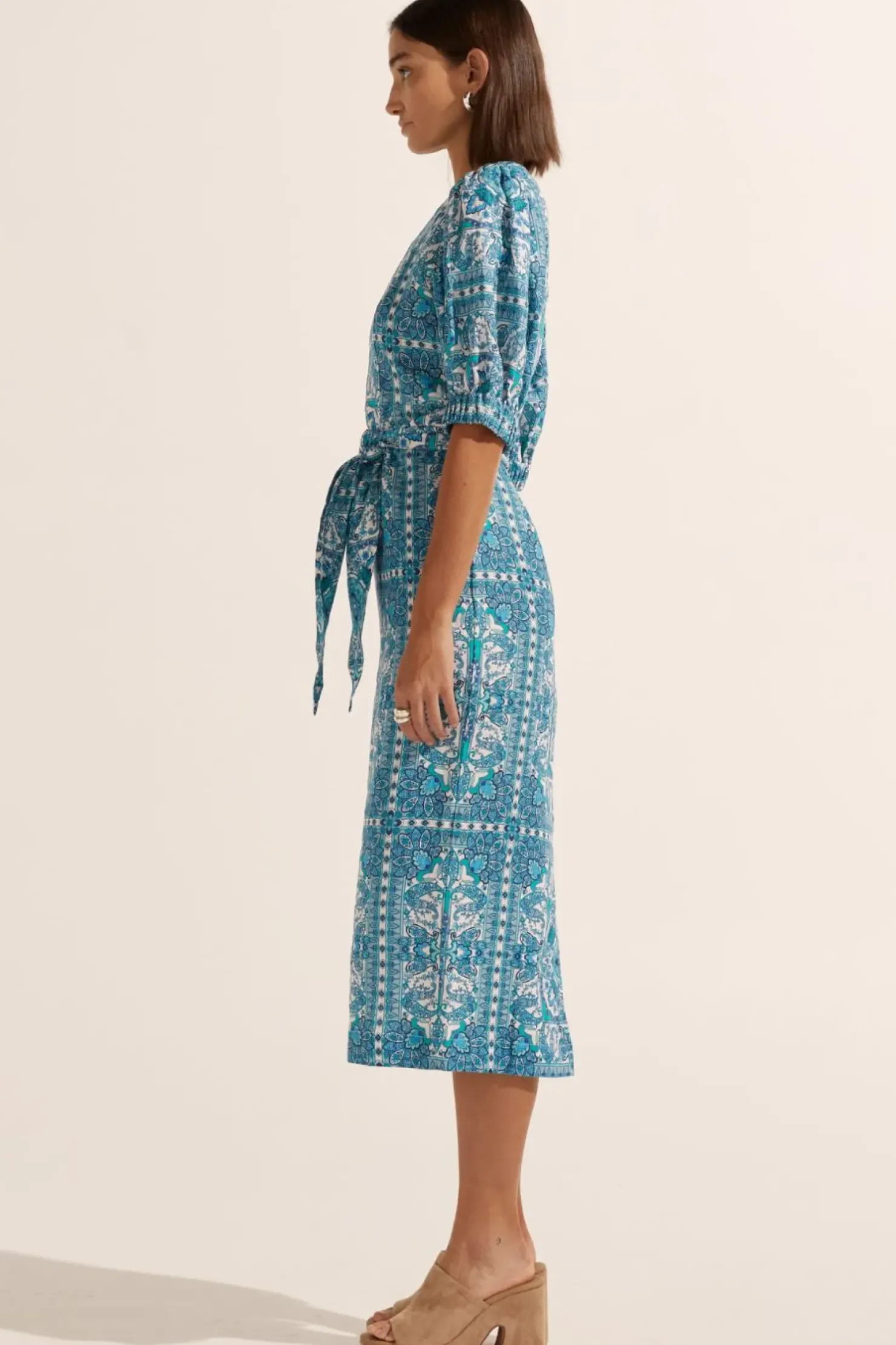 New Zoe Kratzmann Venture Dress - Sapphire Tile